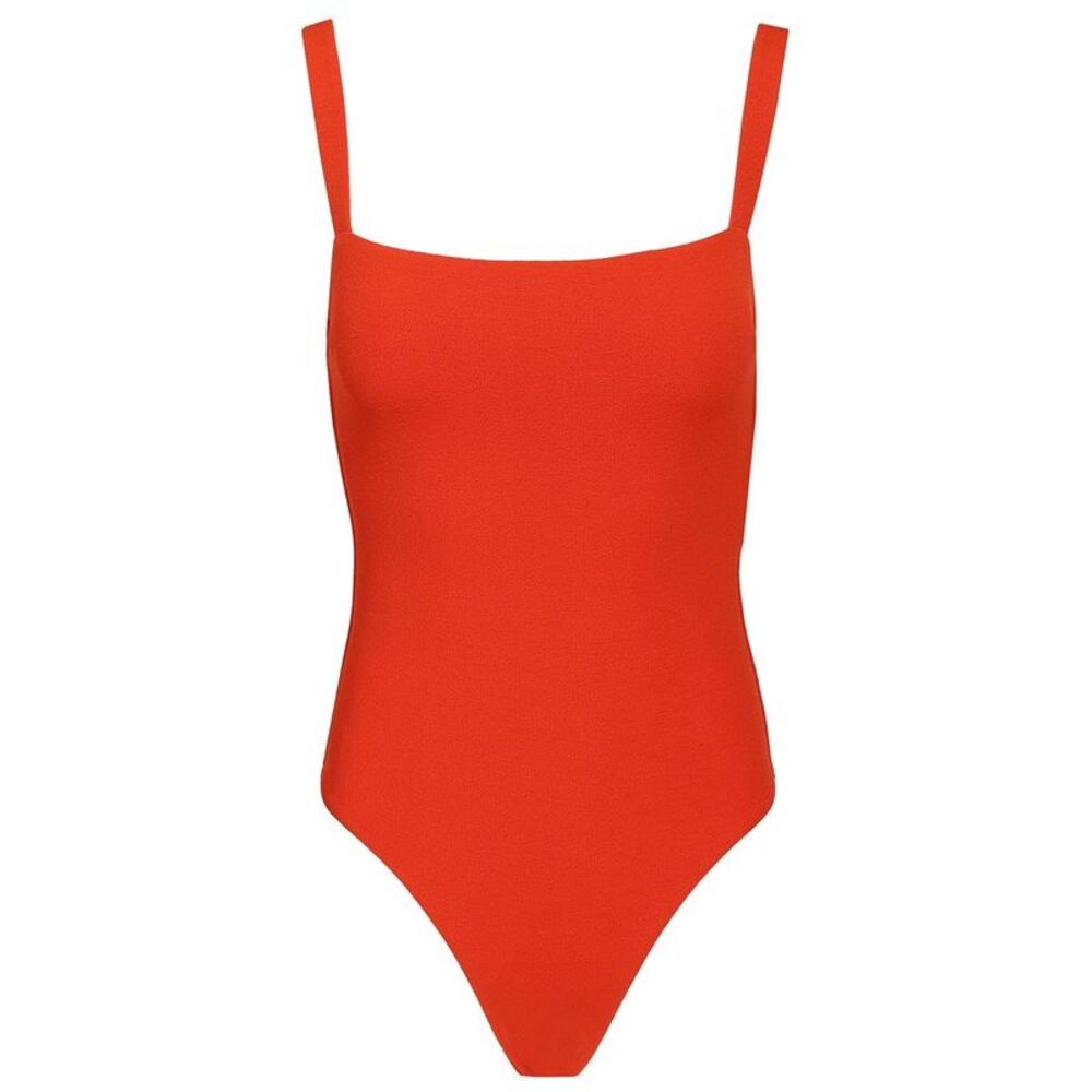 Matteau Women Maillot Square Neckline Costume